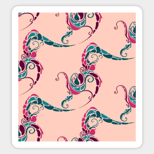 flower pattern Sticker